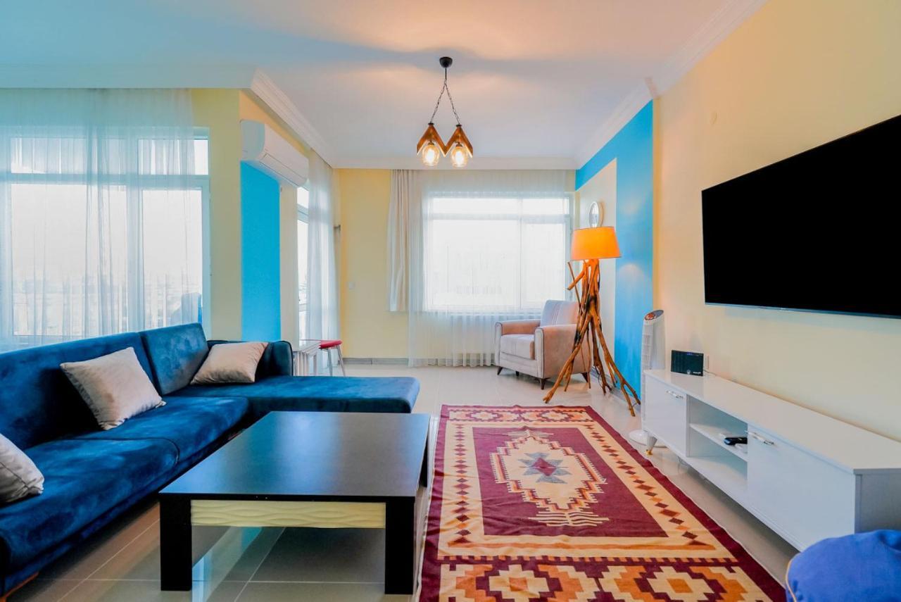 Central And Comfy Flat With Balcony In Muratpasa Antalya Eksteriør bilde